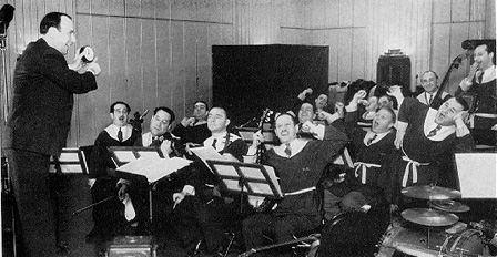 Walter Blaufuss and the "Breakfast Club" orchestra