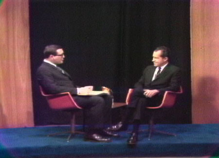 Dick Kay and Richard Nixon, February 5th, 1968