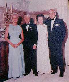 Mary Hartline and the Duke and duchess of Windsor