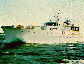 Mary Hartline's yacht