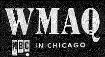 1950's WMAQ radio logo
